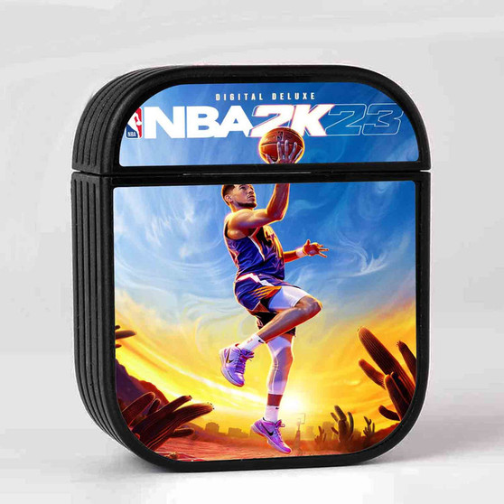 NBA 2 K23 Deluxe Edition Case for AirPods Sublimation Slim Hard Plastic Glossy