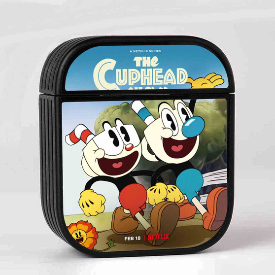 The Cuphead Show Case for AirPods Sublimation Slim Hard Plastic Glossy