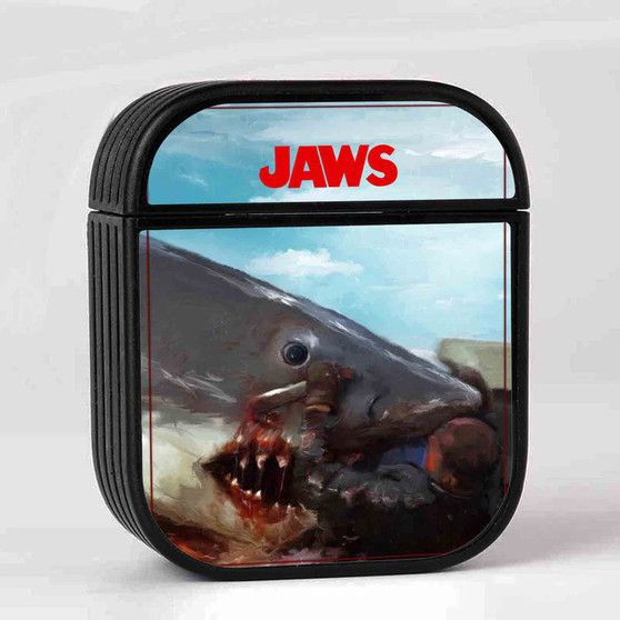 Jaws Case for AirPods Sublimation Hard Plastic Glossy