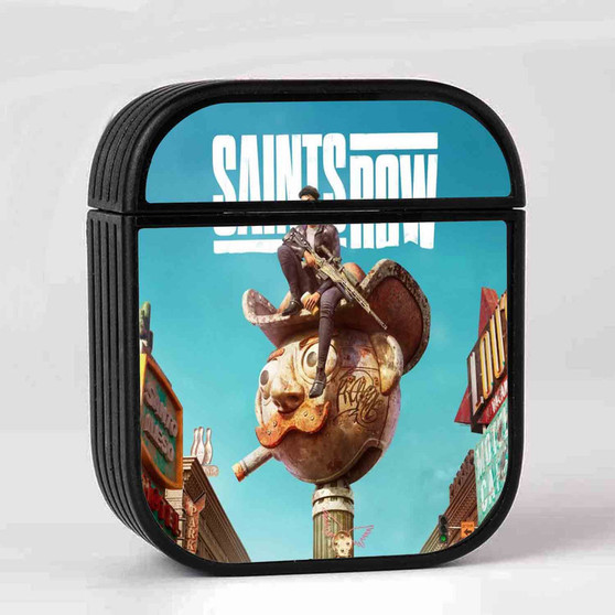 Saints Row Case for AirPods Sublimation Hard Plastic Glossy