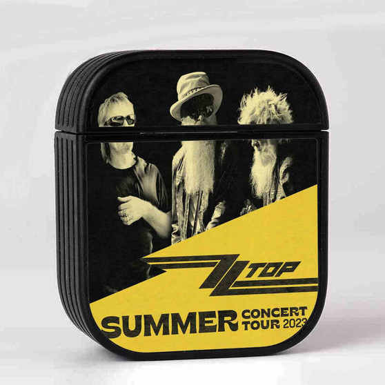 ZZ Top 2023 Tour Case for AirPods Sublimation Hard Plastic Glossy