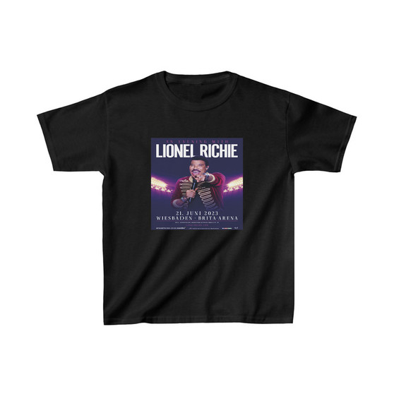 Lionel Richie 2023 Tour Kids T-Shirt Unisex Clothing Heavy Cotton Tee