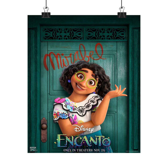 Encanto Disney Art Print Satin Silky Poster for Home Decor