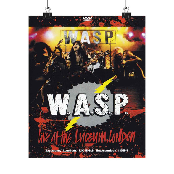 WASP London Art Print Satin Silky Poster for Home Decor