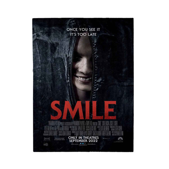 Smile Movie Polyester Bedroom Family Velveteen Plush Blanket