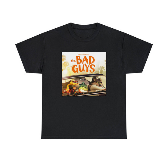 The Bad Guys Classic Fit Unisex Heavy Cotton Tee T-Shirts Crewneck