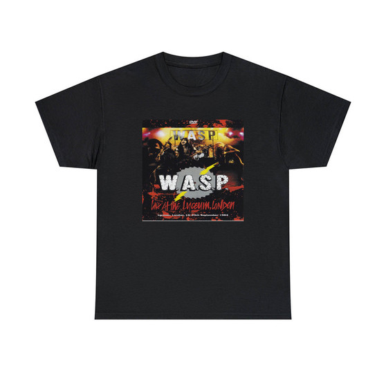 WASP London Classic Fit Unisex Heavy Cotton Tee T-Shirts Crewneck