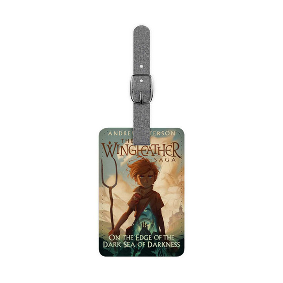 The Wingfeather Saga Saffiano Polyester Rectangle White Luggage Tag