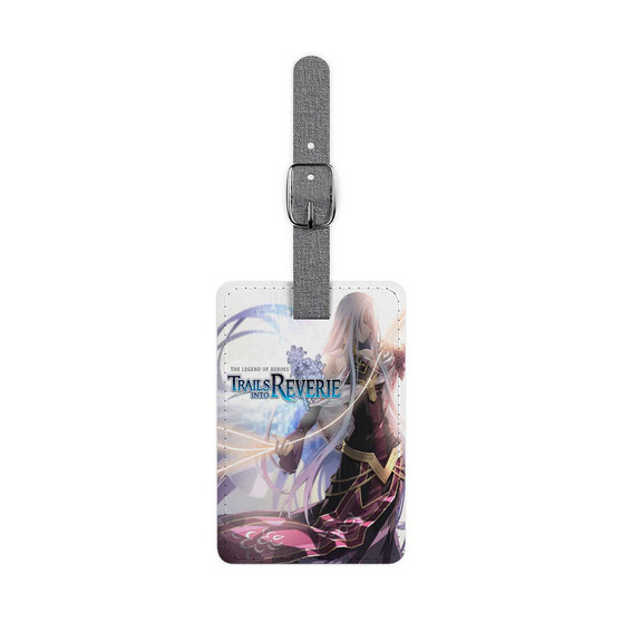 The Legend of Heroes Trails into Reverie Saffiano Polyester Rectangle White Luggage Tag