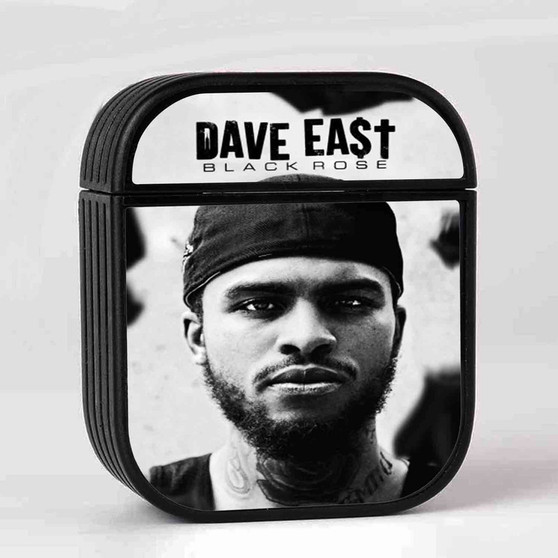 Dave East Black Rose Case for AirPods Sublimation Hard Plastic Glossy