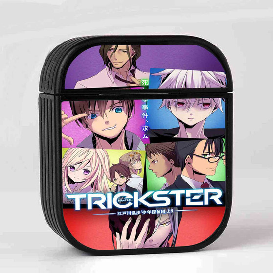 Trickster Edogawa Ranpo Shounen Tanteidan Yori Case for AirPods Sublimation Hard Plastic Glossy