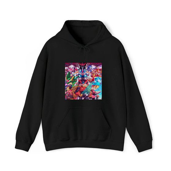 Megaman Rockman Zero Cotton Polyester Unisex Heavy Blend Hooded Sweatshirt Hoodie