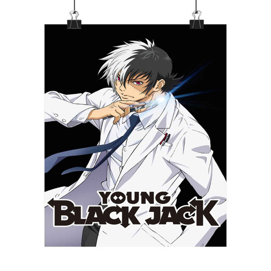 Young Black Jack Art Print Satin Silky Poster for Home Decor
