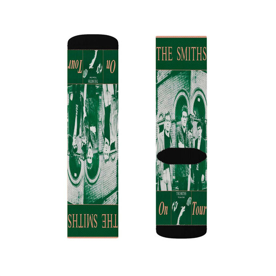 The Smiths Polyester Sublimation Socks Unisex Regular Fit White