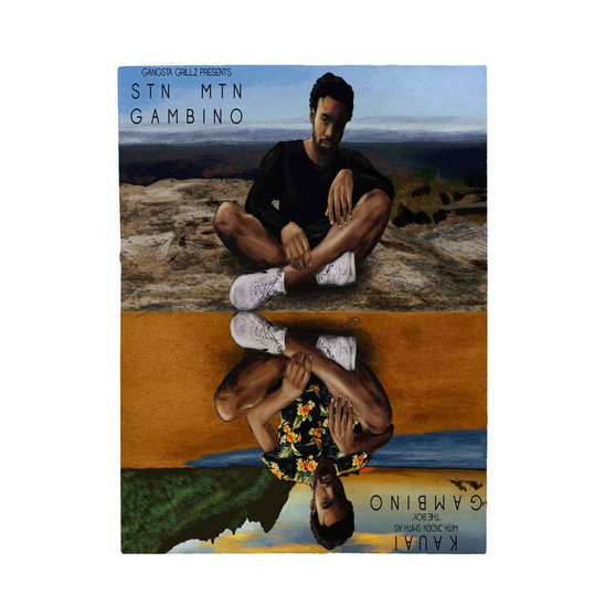 Childish Gambino Donald Glover Polyester Bedroom Family Velveteen Plush Blanket