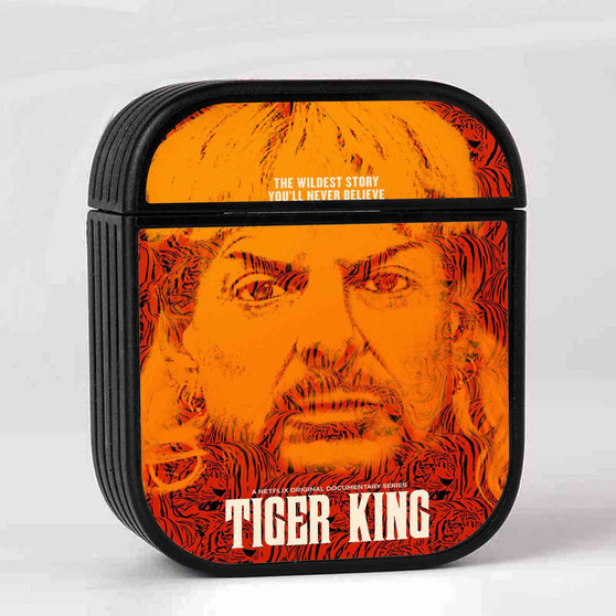 Tiger King Case for AirPods Sublimation Hard Durable Plastic Glossy