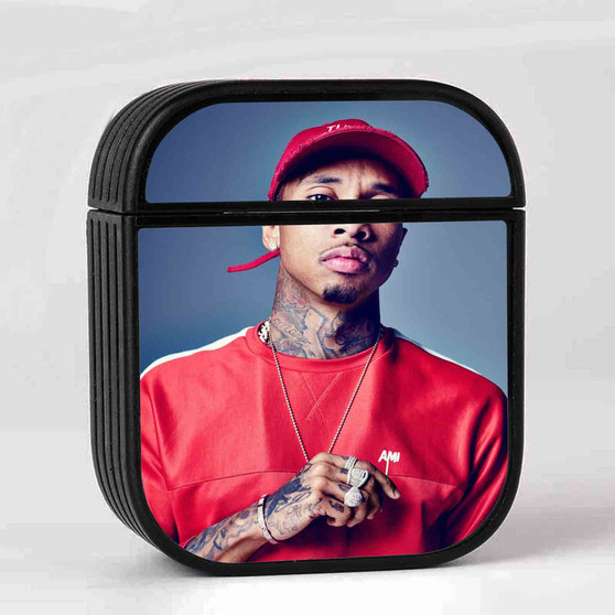 Tyga Case for AirPods Sublimation Hard Durable Plastic Glossy