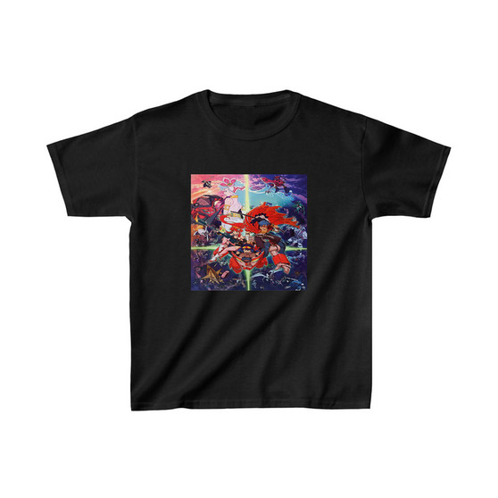 Tengen Toppa Gurren Lagann Kids T-Shirt Clothing Heavy Cotton Tee Unisex