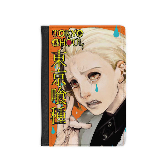 Tokyo Ghoul Best PU Faux Leather Passport Cover Black Wallet Holders Luggage Travel