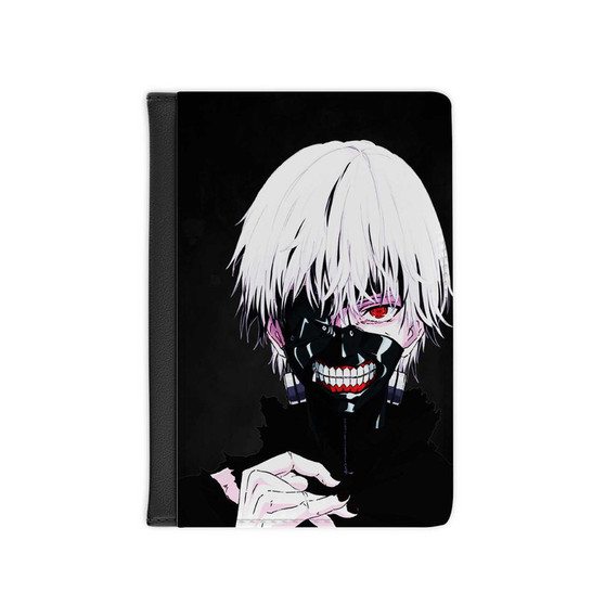 Tokyo Ghoul Top PU Faux Leather Passport Cover Black Wallet Holders Luggage Travel