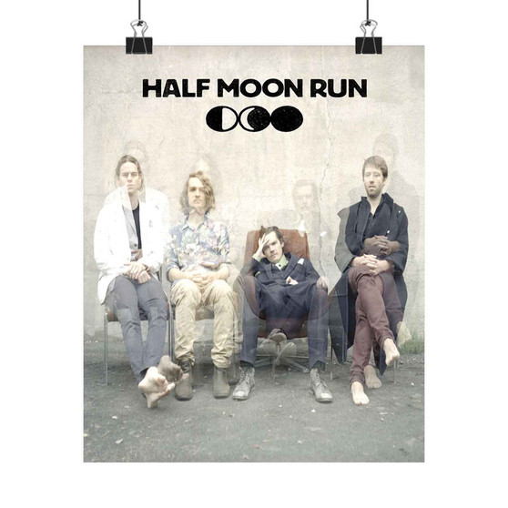 Half Moon Run Art Print Satin Silky Poster Home Decor