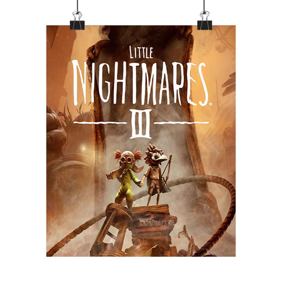 Little Nightmares III Art Print Satin Silky Poster Home Decor