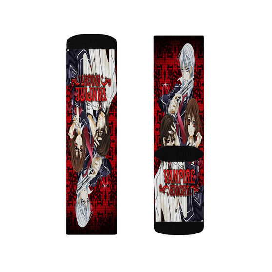 Vampire Knight Greatest Sublimation Socks Polyester Unisex Regular Fit White