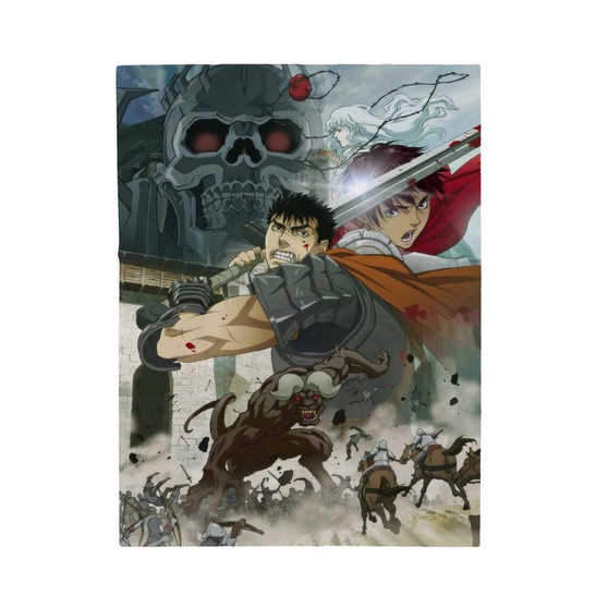 Berserk Polyester Velveteen Plush Blanket Bedroom Family