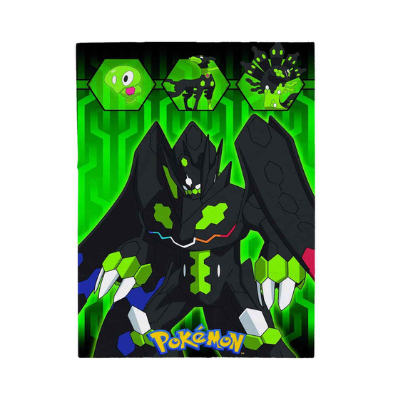 Pok mon Zygarde Polyester Velveteen Plush Blanket Bedroom Family