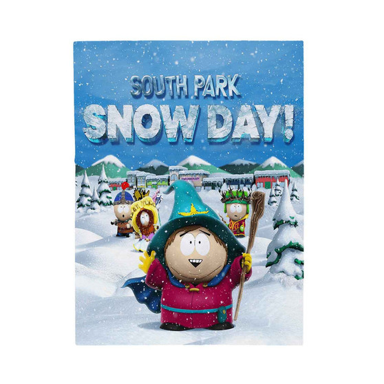 South Park Snow Day Polyester Velveteen Plush Blanket Bedroom Family
