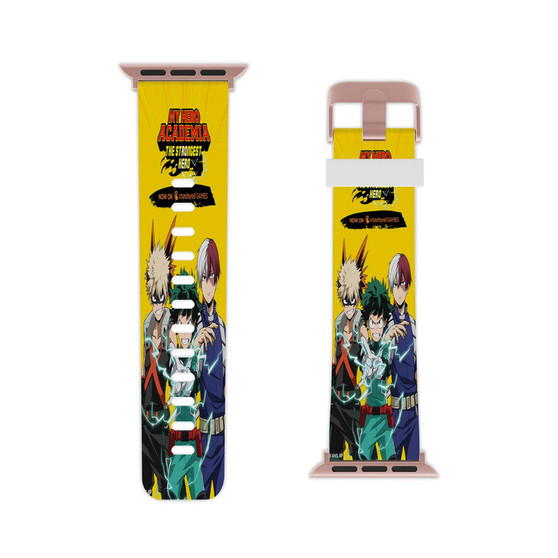 My Hero Academia The Strongest Hero Professional Grade Thermo Elastomer Watch Band for Apple Watch