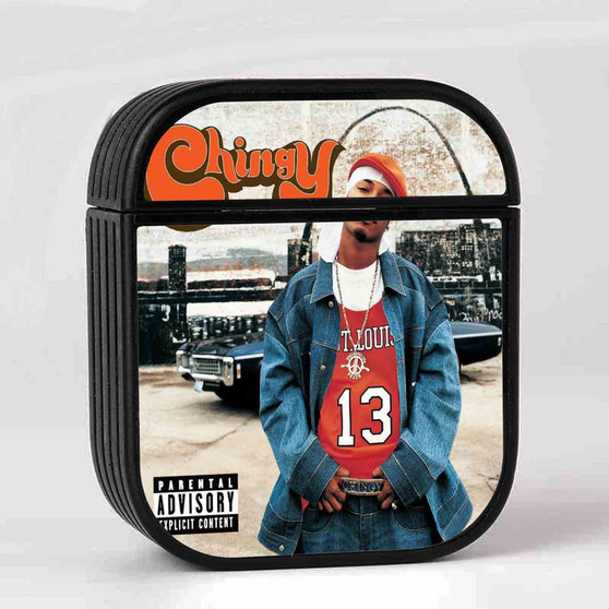 Chingy Case for AirPods Sublimation Hard Durable Plastic Glossy