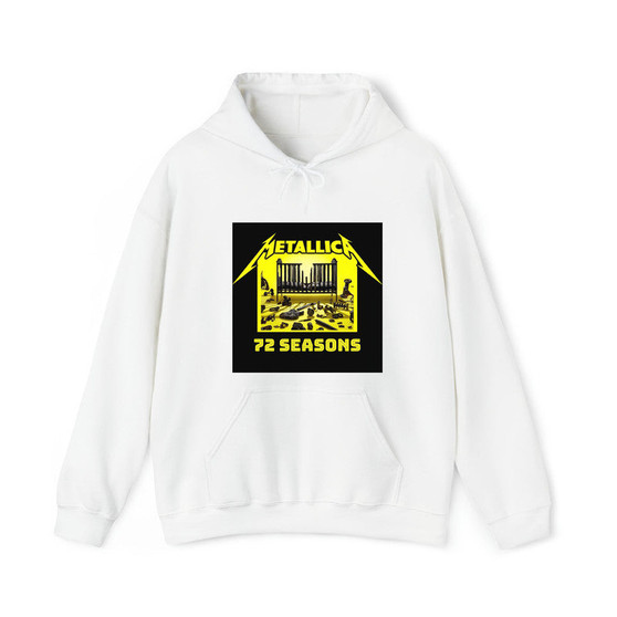 Metallica 72 Seasons Cotton Polyester Unisex Heavy Blend Hooded Sweatshirt