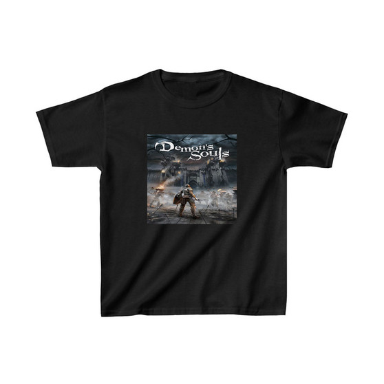 Demons Souls Kids T-Shirt Clothing Heavy Cotton Tee Unisex