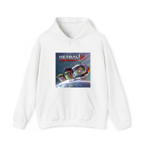 Kerbal Space Program 2 Game Cotton Polyester Unisex Heavy Blend Hooded Sweatshirt