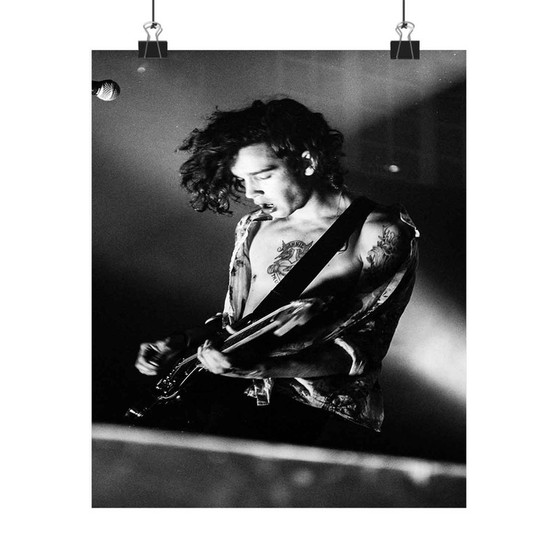 Matt Healy The 1975 Art Print Satin Silky Poster Home Decor