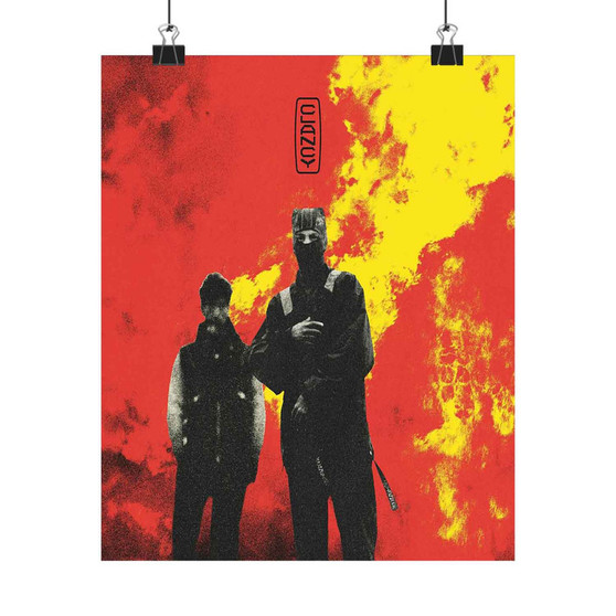 Twenty One Pilots Overcompensate Art Print Satin Silky Poster Home Decor