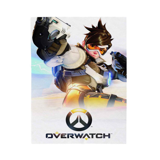 Overwatch Polyester Velveteen Plush Blanket Bedroom Family