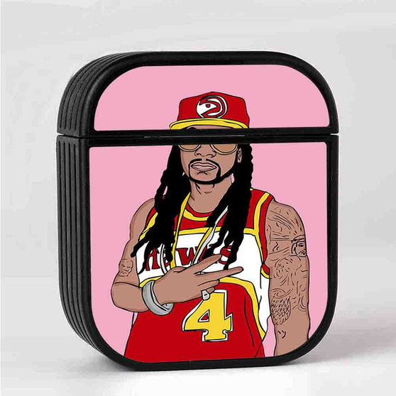 2 Chainz Case for AirPods Sublimation Hard Durable Plastic Glossy