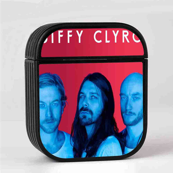 Biffy Clyro Case for AirPods Sublimation Hard Durable Plastic Glossy