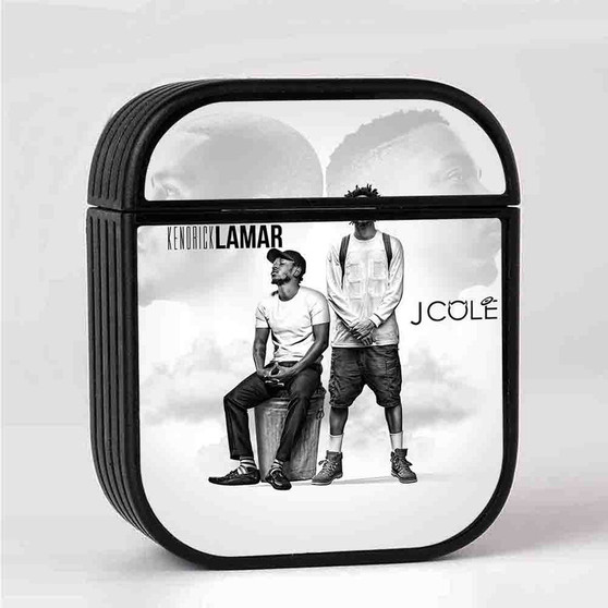 Kendrick Lamar and J Cole Case for AirPods Sublimation Hard Durable Plastic Glossy