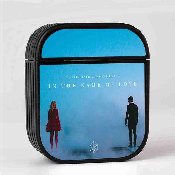 Martin Garrix Bebe Rexha In The Name Of Love Case for AirPods Sublimation Hard Durable Plastic Glossy