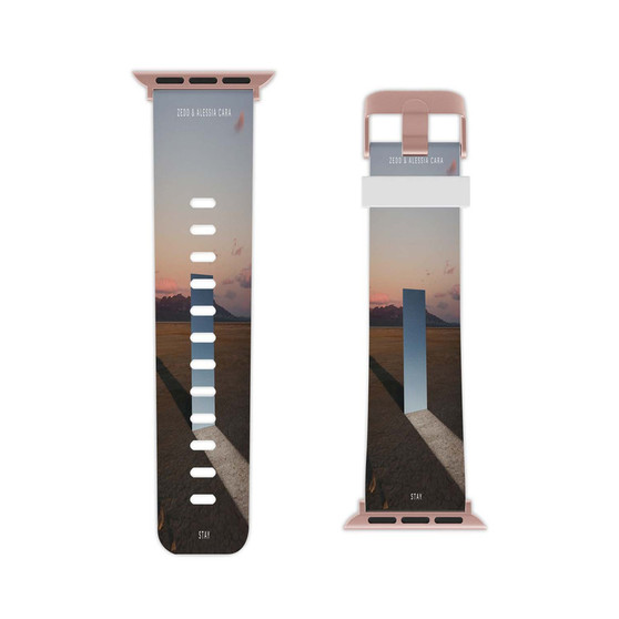 Zedd Alessia Cara Stay Professional Grade Thermo Elastomer Replacement Apple Watch Band Straps