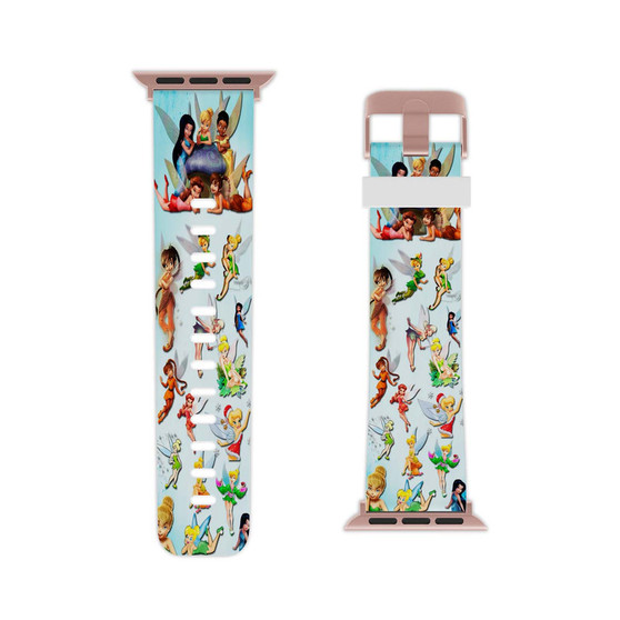 Disney Fairies Professional Grade Thermo Elastomer Replacement Apple Watch Band Straps