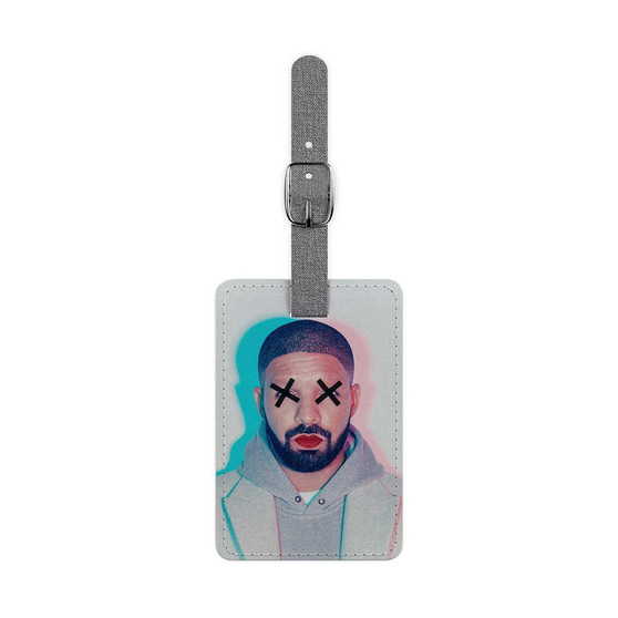 Jarren Benton Jealous Of Drake Polyester Saffiano Rectangle White Luggage Tag Card Insert