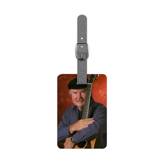 Tom Paxton Polyester Saffiano Rectangle White Luggage Tag Card Insert