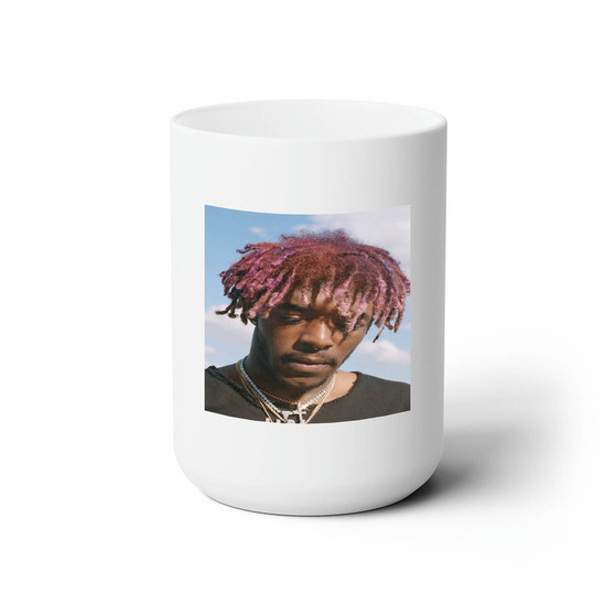 Lil Uzi Vert Arts White Ceramic Mug 15oz Sublimation With BPA Free