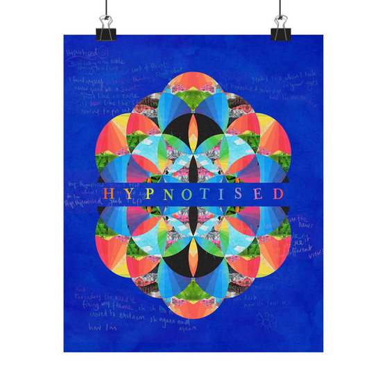 Coldplay Hypnotised Best Art Print Satin Silky Poster Wall Home Decor