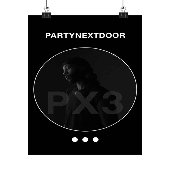 PARTYNEXTDOOR Art Print Satin Silky Poster Wall Home Decor