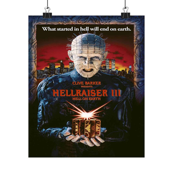 The Hellraiser Art Print Satin Silky Poster Wall Home Decor